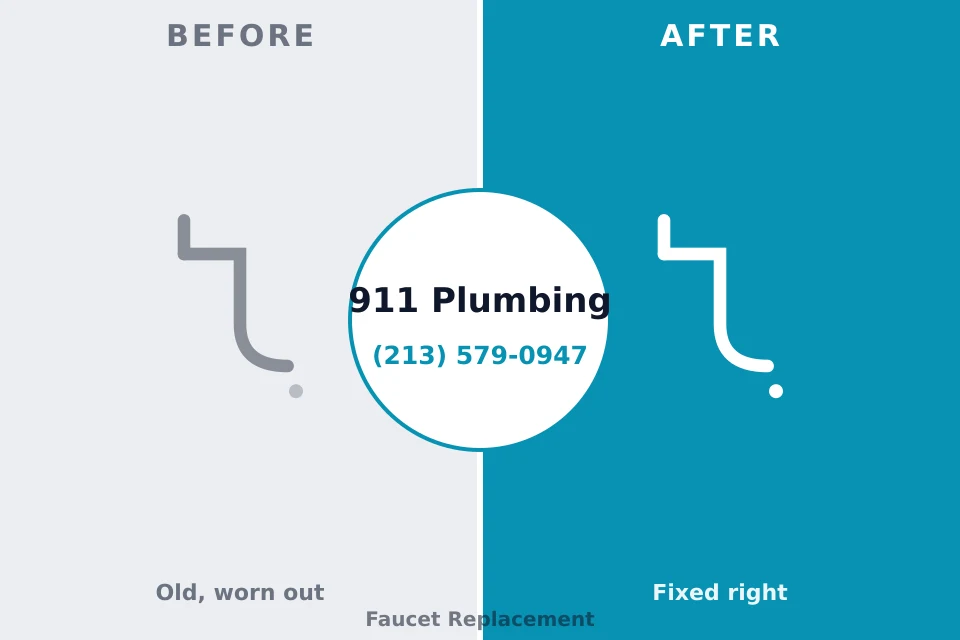 Before and after: plumbing repair Honokaa, HI